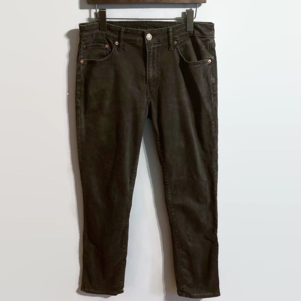 American Eagle Men’s Black Slim Straight Jeans